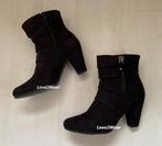 Enkellaarsjes zwart maat 37, Ophalen of Verzenden, Gedragen, Zwart