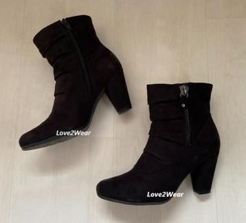 Enkellaarsjes zwart maat 37 beschikbaar voor biedingen