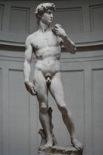 Ingelijste foto van de David van Michelangelo, Huis en Inrichting, Woonaccessoires | Schilderijen, Tekeningen en Foto's, Ophalen