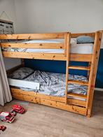 Flexa stapelbed hout 200x90, Kinderen en Baby's, Kinderkamer | Stapelbedden en Hoogslapers, Ophalen of Verzenden, Gebruikt, Stapelbed