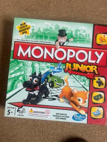 Monopoly junior beschikbaar voor biedingen