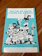 MAAK PLAATS VOOR DE PERS!!!, Eén stripboek, Ophalen of Verzenden, Zo goed als nieuw