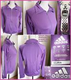 ADIDAS paarse sportvest/jasje maat 38 zgan, Maat 38/40 (M), Adidas, Paars, Ophalen of Verzenden