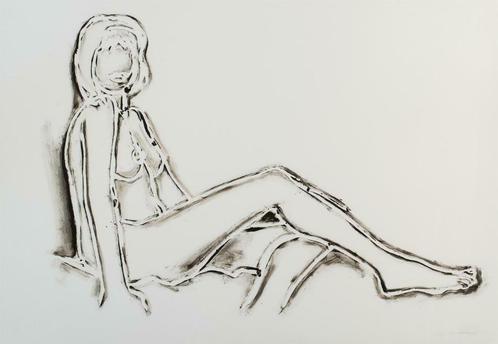 Tom Wesselman - Monica reclining towards right, Antiek en Kunst, Kunst | Litho's en Zeefdrukken, Ophalen