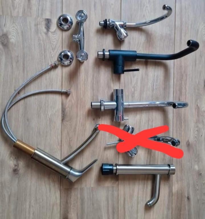 Verschillende kranen, Doe-het-zelf en Verbouw, Sanitair, Zo goed als nieuw, Kraan, Ophalen of Verzenden