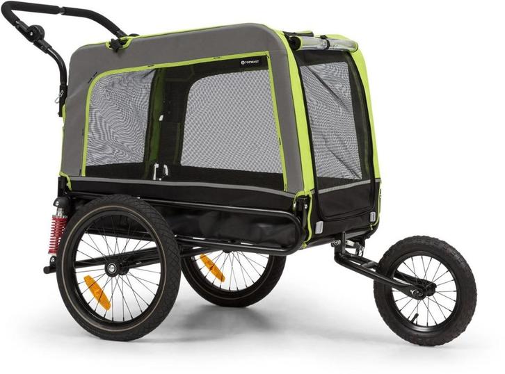 Hondenfiets/wandel kar Kleur Groen, Dieren en Toebehoren, Transportboxen, Nieuw, Ophalen