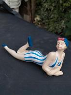 Prachtige Pin Up Girl Vintage Dame gestreept badpak Style !!, Ophalen of Verzenden, Zo goed als nieuw