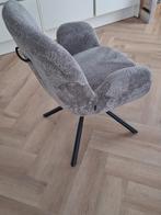 Eetkamerstoelen grijs, Huis en Inrichting, Stoelen, Ophalen, Zo goed als nieuw, Vier