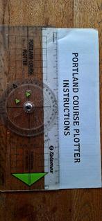 Portland koersplotter en kaartpasser, Watersport en Boten, Ophalen of Verzenden, Zo goed als nieuw, Overige typen