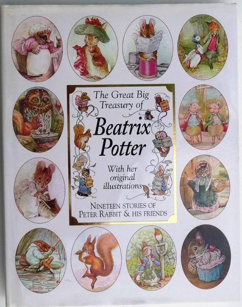 The great big Treasury of Beatrix Potter; Schr Potter;1996, Boeken, Kinderboeken | Jeugd | onder 10 jaar, Zo goed als nieuw, Ophalen of Verzenden