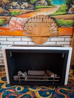 Sfeer openhaard op bionol compleet met ombouw, Huis en Inrichting, Kachels, Ophalen of Verzenden, Zo goed als nieuw, Hout, Overige soorten