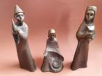 Bronzen beelden 3 wijzen uit het oosten, Antiek en Kunst, Antiek | Koper en Brons, Ophalen of Verzenden, Brons