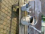 Zinken gieters, Tuin en Terras, Gieters, Ophalen, Gebruikt, Metaal