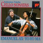 RACHMANINOV PROKOFIEV Cello sonatas CD MA AX SONY, Ophalen of Verzenden, Romantiek, Gebruikt, Kamermuziek