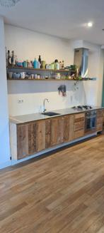 Handgemaakte keuken 321 cm breed, Huis en Inrichting, Keuken | Complete keukens, Gebruikt, Ophalen