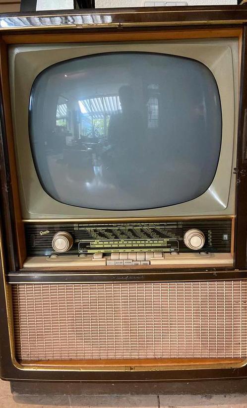 Graetz Kurfurst F371 tv meubel 1960 Vintage retro, Huis en Inrichting, Kasten | Televisiemeubels, Gebruikt, Minder dan 100 cm