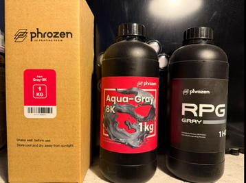 Resin van Phrozen voor 3D printers beschikbaar voor biedingen