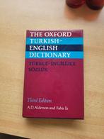 The Oxford Turkish-English Dictionary, Ophalen of Verzenden, Zo goed als nieuw, Overige uitgevers, Engels