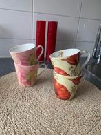 Porseleinen kopjes van Royal Albert en pimpernel, Huis en Inrichting, Ophalen of Verzenden, Zo goed als nieuw, Overige stijlen