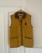 Vintage Gewatteerd Gilet met Teddy Beren Applicaties, Kleding | Dames, Club monaco, Geel, Maat 42/44 (L), Ophalen of Verzenden