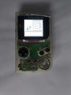 Nintendo Gameboy DMG-01 (Crystal Clear) IPS, Ophalen of Verzenden, Gebruikt