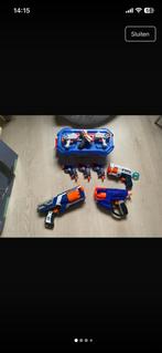 Nerf pistolen, Ophalen, Gebruikt