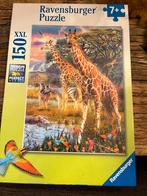 Ravensburger XXL Puzzel - Giraffen in Afrika, Ophalen of Verzenden, Meer dan 50 stukjes, Zo goed als nieuw, 6 jaar of ouder