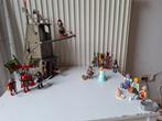 Playmobil Aanvalstoren en veel ridder figuren, Gebruikt, Ophalen of Verzenden