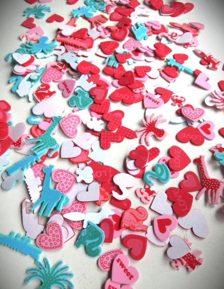 Vilt~Crea Materiaal~Dieren~Stickers~Knutselrubber in etu, Hobby en Vrije tijd, Knutselen, Nieuw, Materiaal, Ophalen of Verzenden