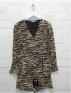 ALIX The Label - Mooie Jurk animalprint maat XS - Nieuw €139, Alix the label, Zwart, Nieuw, Ophalen of Verzenden