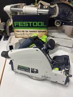 Festool TSV 60 KEBQ Invalzaag met voorritser, Gebruikt, Invalzaag, 600 tot 1200 watt, Ophalen of Verzenden