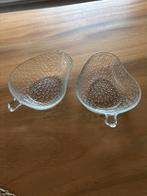 Glazen schaaltjes set, Huis en Inrichting, Ophalen, Schaal, Overige vormen, Glas