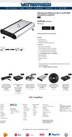 ESX Horizon HXE2000.1Dv2 1000W RMS Monoblok versterker, Audio-design, Nieuw, Am Breilingsweg 3, 76709 Kronau, Duitsland, Ophalen of Verzenden