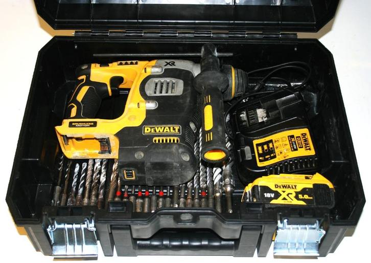 DeWalt DCH273N 18V XR Combihamer set vanaf € 125, Doe-het-zelf en Verbouw, Gereedschap | Boormachines, Gebruikt, Boor- en/of Breekhamer