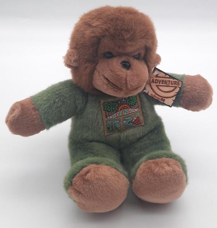 Vintage Robinson Aap knuffel by Bon Ton ca. 28cm NIEUWstaat!, Kinderen en Baby's, Speelgoed | Knuffels en Pluche, Zo goed als nieuw