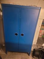 Blauwe kinder kledingkast ikea, Huis en Inrichting, Kasten | Kledingkasten, Ophalen, Gebruikt