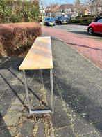 Sidetable lang, Huis en Inrichting, Tafels | Sidetables, 200 cm of meer, Zo goed als nieuw, Ophalen, Overige houtsoorten