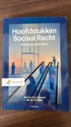 Mr. A. C. Velema - Hoofdstukken Sociaal Recht 2024, Sociale wetenschap, Ophalen of Verzenden, Zo goed als nieuw, Mr. A. C. Velema; Prof. C. J. Loonstra