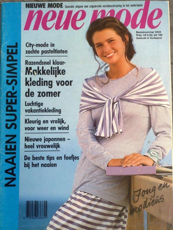 Neue mode special uitgave naaien super-simpel 5404, Hobby en Vrije tijd, Kledingpatronen, Nieuw, Vrouw, Overige merken, Verzenden