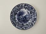 Bord / wandbord Meastricht blauw, Antiek en Kunst, Ophalen of Verzenden