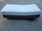 Auping hoog-laag, sta-op, electrisch, boxspring + matras, Ophalen, Gebruikt, 90 cm, Eenpersoons