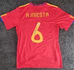 Gesigneerd Iniesta Spanje BECKETT WITNESSED, Ophalen of Verzenden, Zo goed als nieuw, Buitenlandse clubs, Shirt