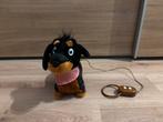 Lopend hondje met geluid, Ophalen of Verzenden, Zo goed als nieuw, Hond