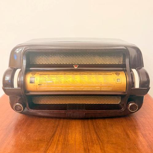 VINTAGE BUIZENRADIO CLARVILLE E610 CADILLAC NEUS BAKELIET, Tuin en Terras, Buitenverlichting, Zo goed als nieuw, Minder dan 50 watt