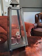 Hoge kaarsen lantaarn, Huis en Inrichting, Ophalen, Overige kleuren, 50 tot 75 cm, Zo goed als nieuw