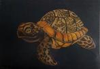 Schilderij schildpad, Ophalen, 50 tot 75 cm, Nieuw, Schilderij