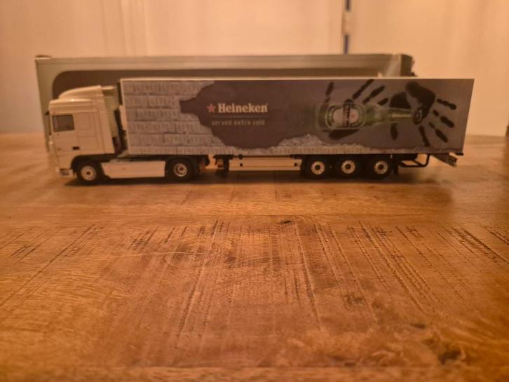 Tekno,
DAF XF 105 Heineken extra cold., Hobby en Vrije tijd, Modelauto's | 1:50, Zo goed als nieuw, Bus of Vrachtwagen, Tekno