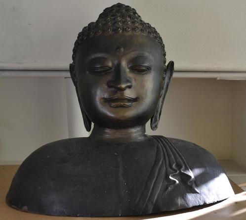boeddha hoofd schouders AFH Soest , niet magnetisch metaal, Huis en Inrichting, Woonaccessoires | Boeddhabeelden, Ophalen