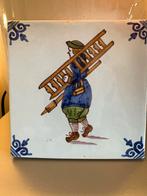 Delfts blauwe tegel met schoorsteenveger, Antiek en Kunst, Ophalen of Verzenden