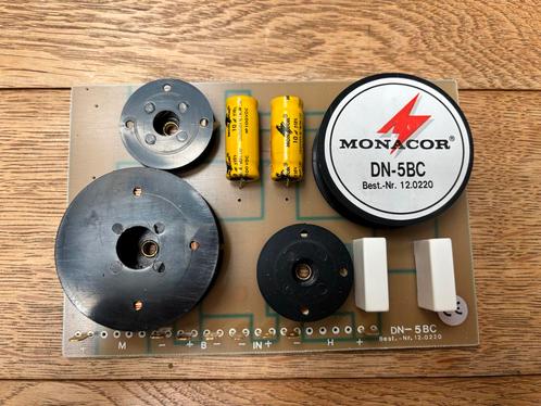 Monacor DN-5BC 3-weg Scheidingsfilter Nieuw in doos, Audio, Tv en Foto, Luidsprekers, Nieuw, Overige typen, 60 tot 120 watt, Overige merken